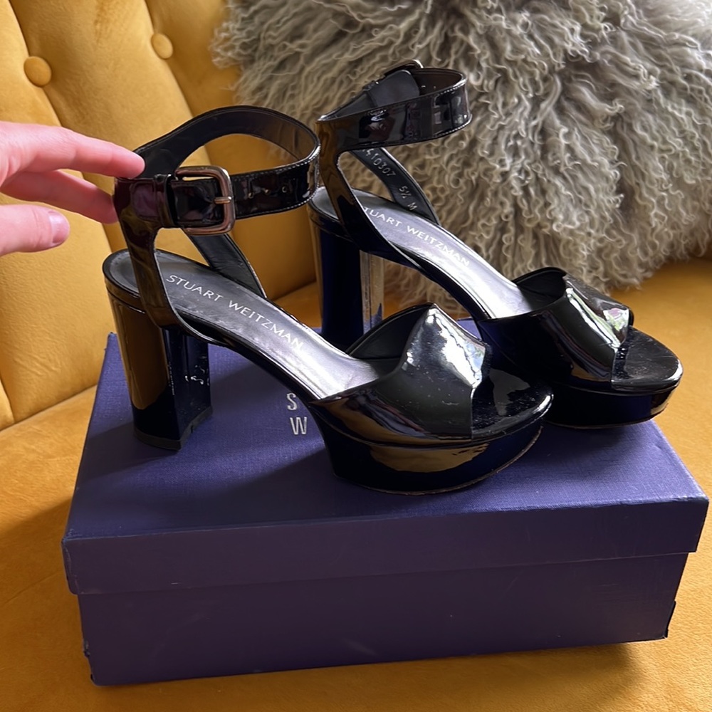 Stuart Weitzman Black Heels